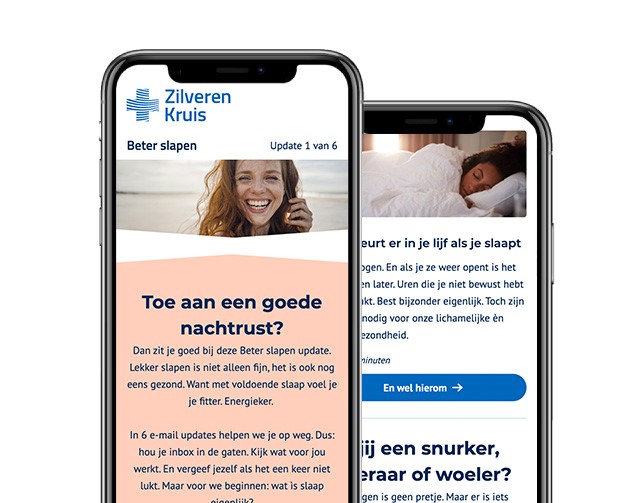 Beter slapen update - Zilveren Kruis