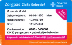 Zorgpas Zilveren Kruis