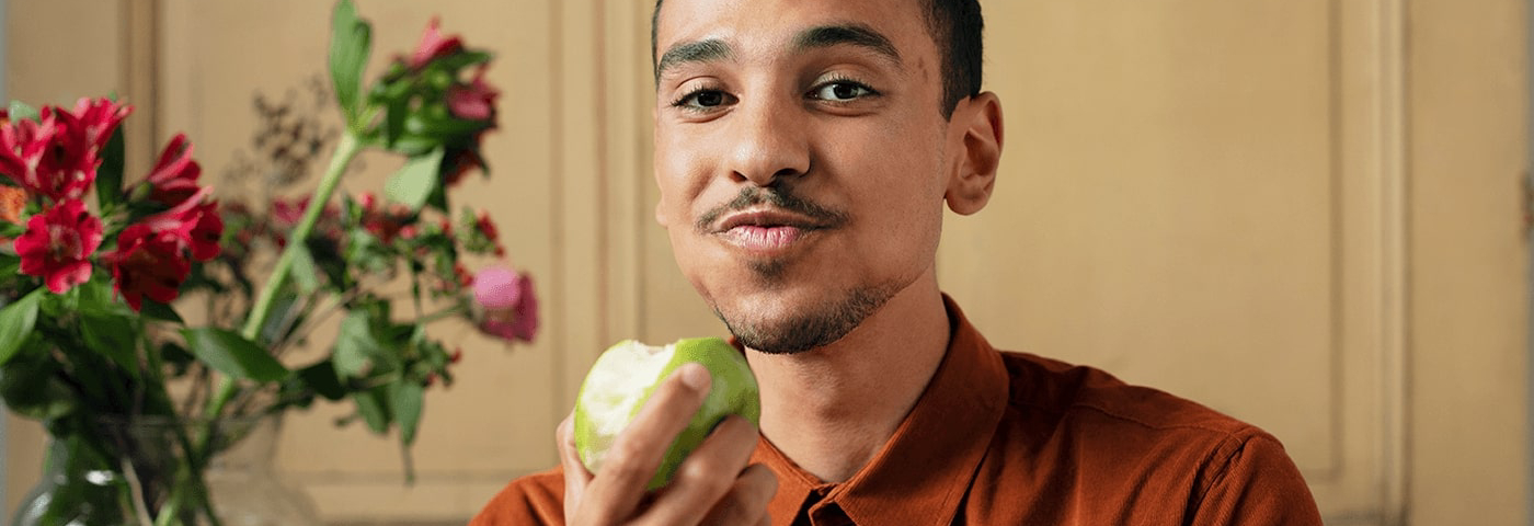 Appeltje eten