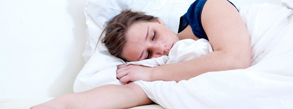 Slapende vrouw