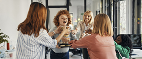 collega's op de werkvloer